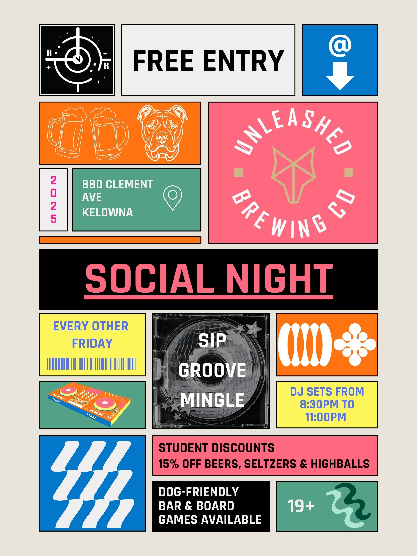 Social Nights poster